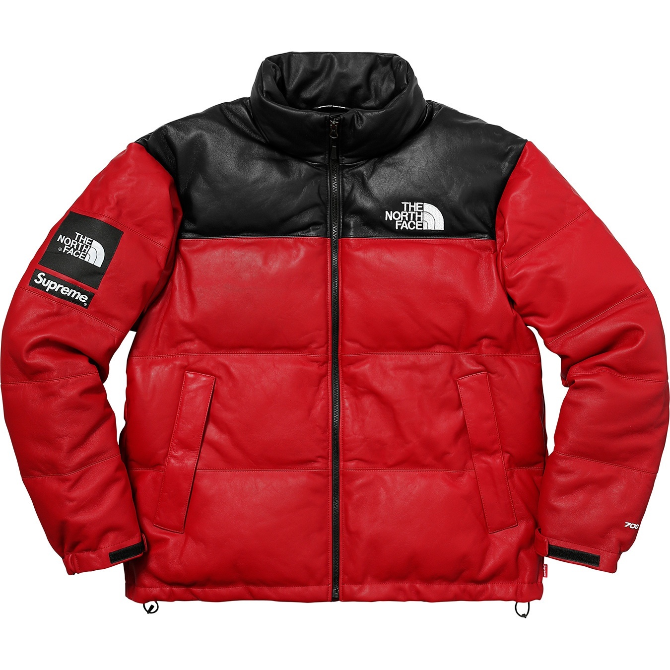 Supreme®/The North Face® Leather Nuptse Jacket view 9